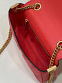 Сумка Fendi женский кожа бордовый 142100-5