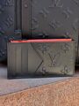 Визитница Louis Vuitton мужской кожа оранжевый 15998-4