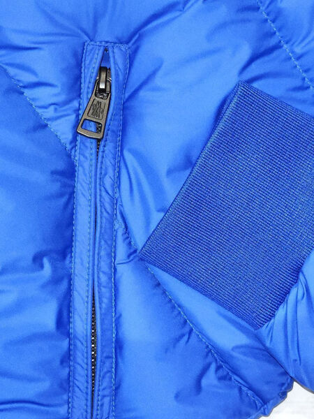 Мужской пуховик Moncler мужской бирюзовый 169844-4