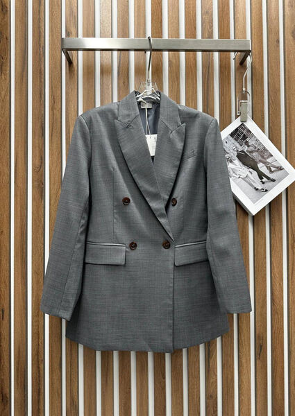Костюм Brunello Cucinelli женский графитовый 153849-5