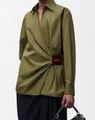 Рубашка Loewe женский болотный 184300-1