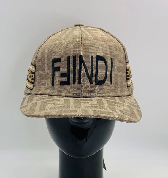 Кепка Fendi женский бежевый 25957