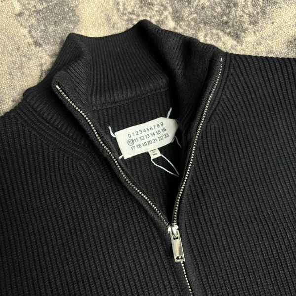 Мужской кардиган Maison Margiela мужской вязаная ткань черный 171518-2