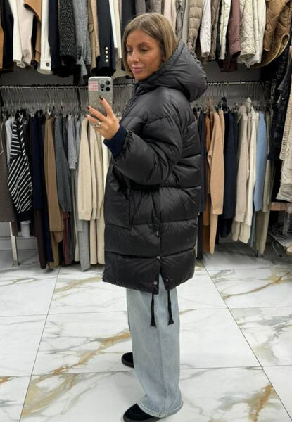 Пуховик Max Mara женский черный 167462-2