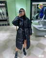 Пуховик Prada женский черный 129215-11