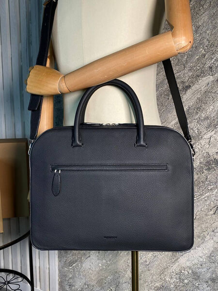 Мужской портфель Burberry мужской кожа черный 111552-7