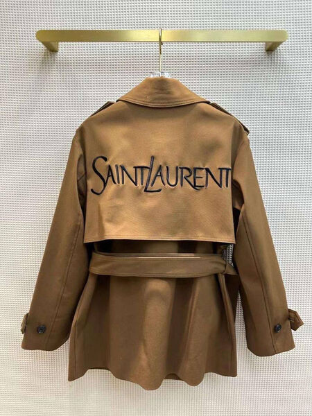 Плащ Saint Laurent женский 141777-2