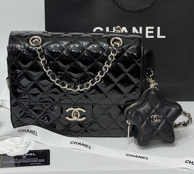 Рюкзак Chanel женский кожа черный 134687
