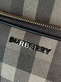 Мужской рюкзак Burberry мужской кожа графитовый 171174-3
