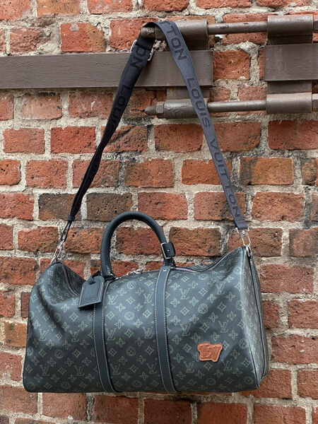 Дорожная сумка Louis Vuitton мужской канва черный 121553-8