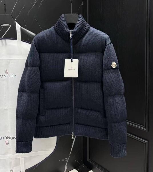 Мужская куртка Moncler мужской синий 199956