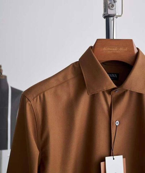 Мужская рубашка Zegna мужской 133312-2