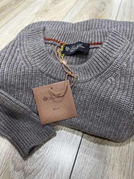 Мужской свитер Loro Piana мужской вязаная ткань 122288-5