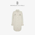 Рубашка Brunello Cucinelli женский графитовый 152556-3