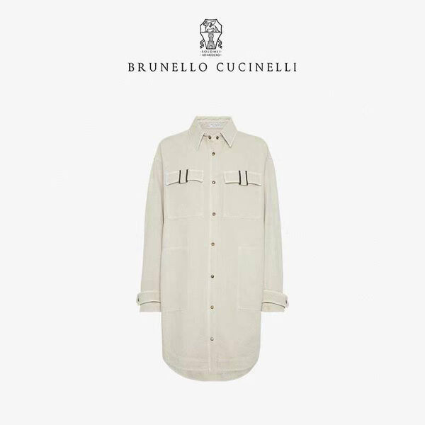 Рубашка Brunello Cucinelli женский графитовый 152556-3