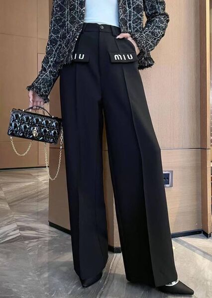 Брюки Miu Miu женский черный 178806