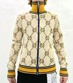 Мужской кардиган Gucci мужской вязаная ткань бежевый 132101-1