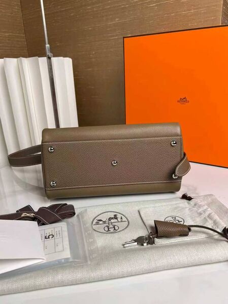 Сумка Hermes женский кожа бежевый n6269581-1-7