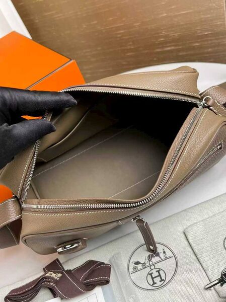 Сумка Hermes женский кожа бежевый n6269581-1-5