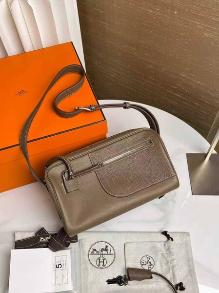 Сумка Hermes женский кожа бежевый n6269581-1-2