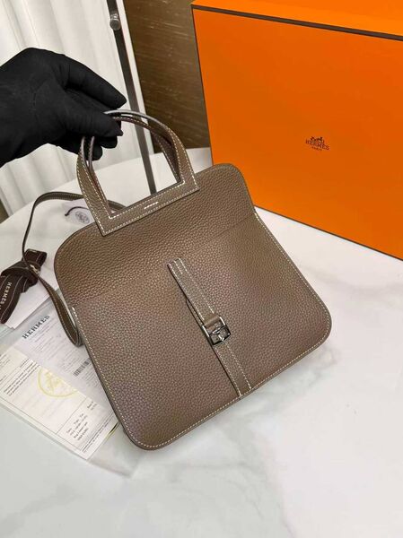 Сумка Hermes женский кожа бежевый x5762283-1-2