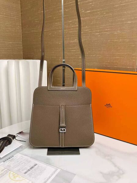 Сумка Hermes женский кожа бежевый x5762283-1-3