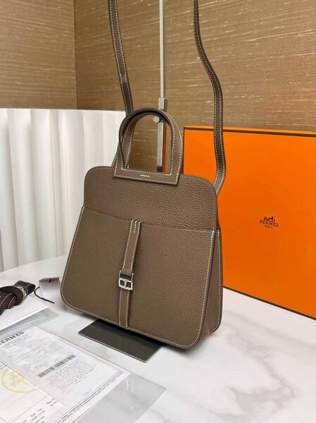 Сумка Hermes женский кожа бежевый x5762283-1-6