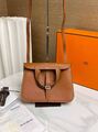 Сумка Hermes женский кожа chèvre коричневый y8490651-1