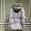 Пуховик Loro Piana женский графитовый 62833-5
