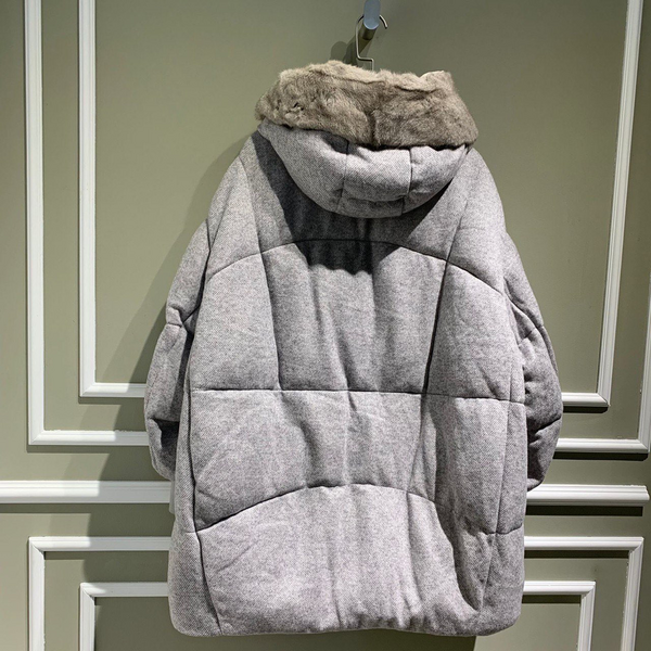 Пуховик Loro Piana женский графитовый 62833-5