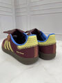 Кеды Adidas & Wales Bonner женский замша бордовый 143541-3