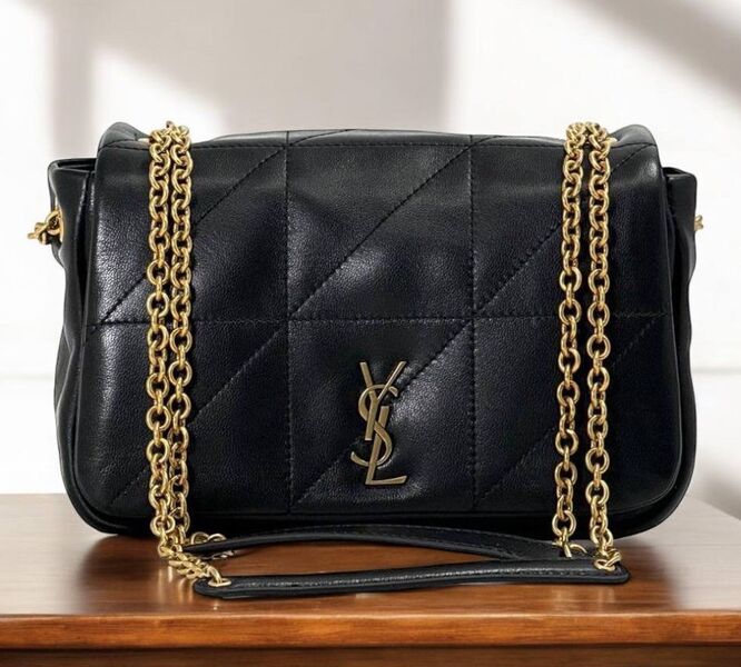 Сумка Saint Laurent женский кожа черный 160323
