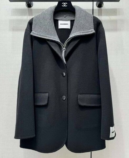 Пальто Jil Sander женский черный 135171