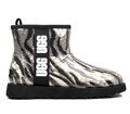 Угги Ugg женский черный,серебристый 133745