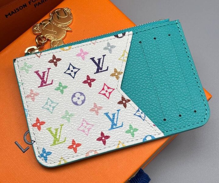 Картхолдер Louis Vuitton женский кожа белый 195661