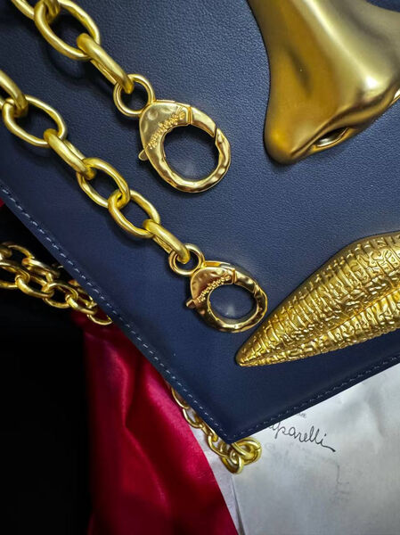 Сумка Schiaparelli женский кожа синий 174272-8