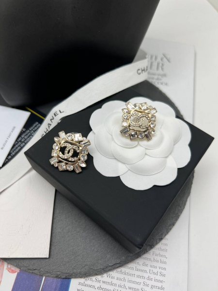 Серьги Chanel бронзовый 175376-3