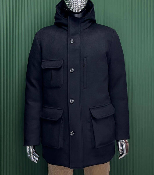 Мужской пуховик Loro Piana мужской черный 134946-6