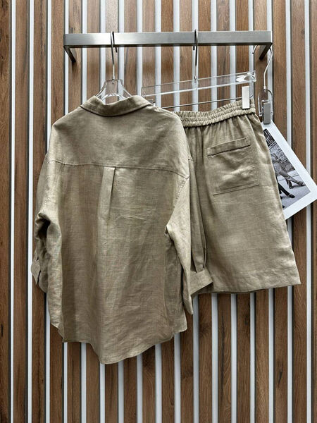 Костюм Brunello Cucinelli женский графитовый 150498-3