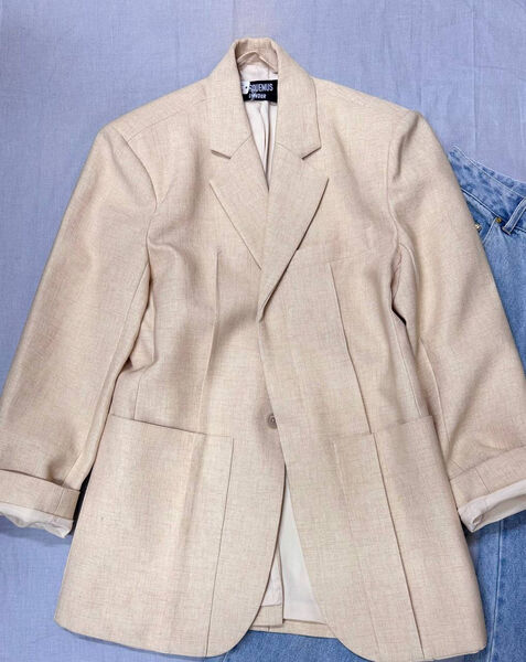 Пиджак Jacquemus женский бежевый 187540