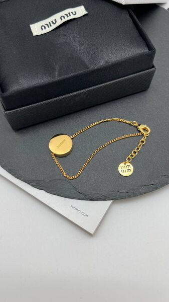 Браслет Miu Miu бронзовый 176002-4