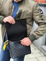 Мужская сумка мессенджер Louis Vuitton мужской канва графитовый 77910-3
