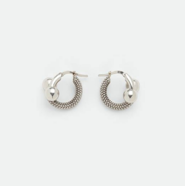 Серьги Bottega Veneta графитовый 175570