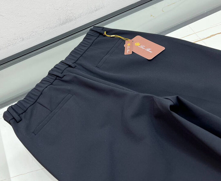 Мужские брюки Loro Piana мужской черный 134974-4