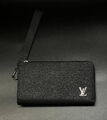Мужской кошелек Louis Vuitton мужской кожа черный 52025-8