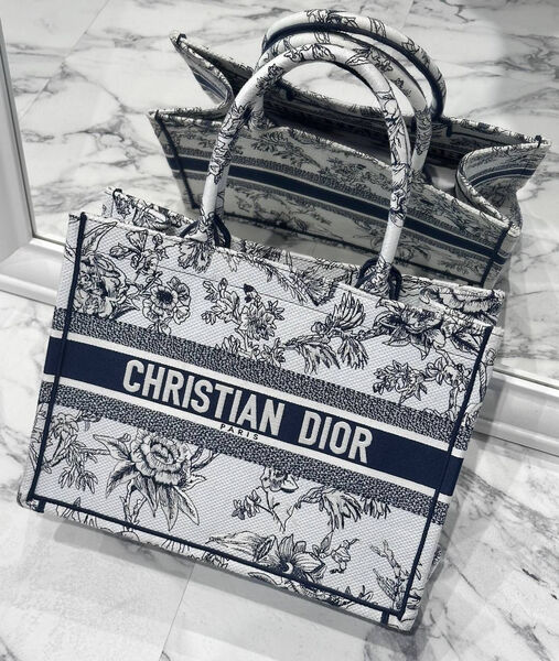 Сумка Christian Dior Book женский текстиль графитовый 192287