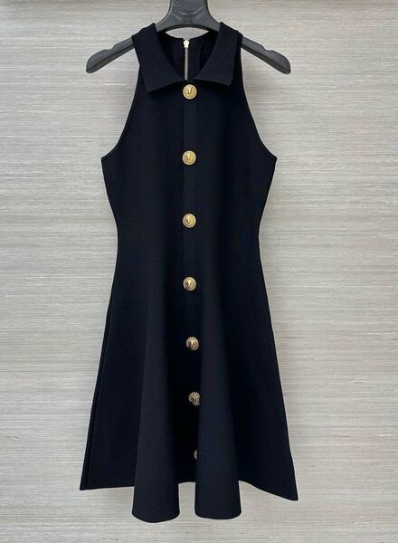 Платье Balmain женский черный 180342