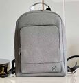 Мужской рюкзак Louis Vuitton мужской кожа графитовый 121198