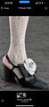 Туфли Chanel женский кожа черный 119055-3