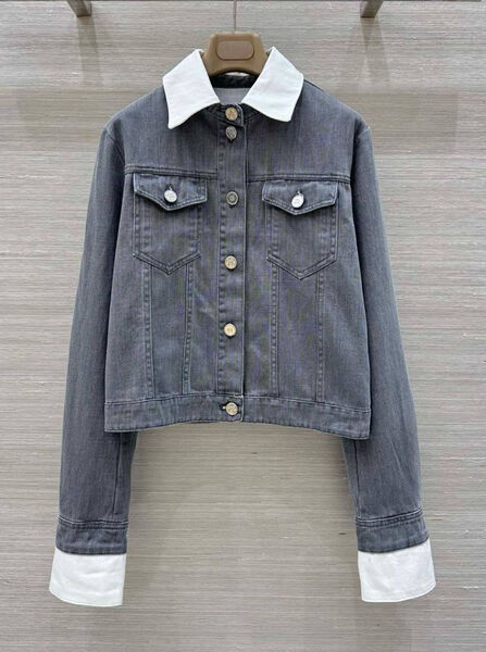 Куртка Chanel женский джинса графитовый 200397